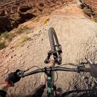 Para verlo: la línea de Thomas Genon en el Red Bull Rampage 2023, desde su propio casco