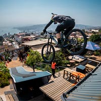 Red Bull Cerro Abajo 2023: el descenso ganador de Tomas Slavik en Valparaíso