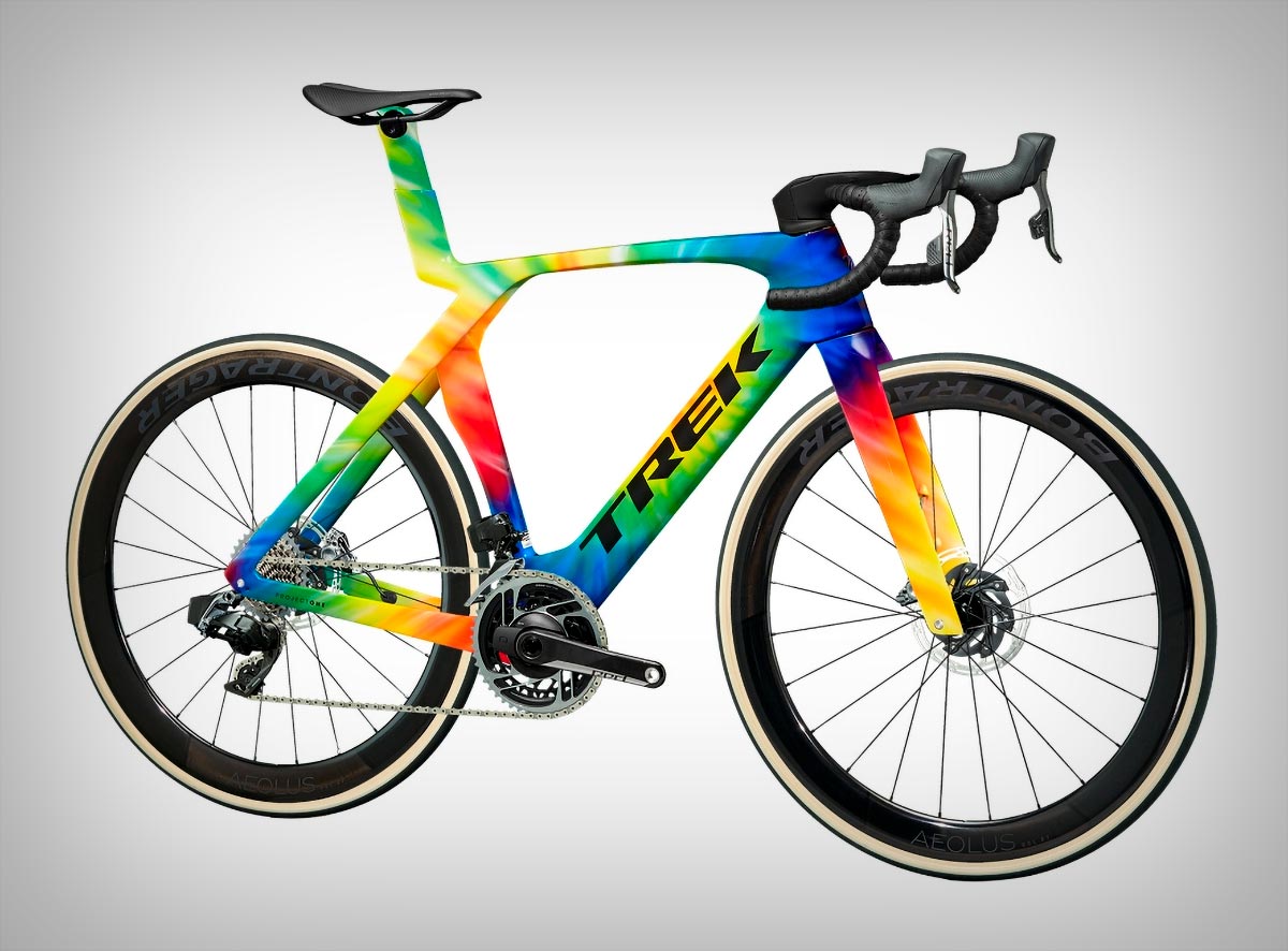 Trek Bikes añade en Project One seis programas de pintura Tie Dye, llenos de color e inspirados en los años 60