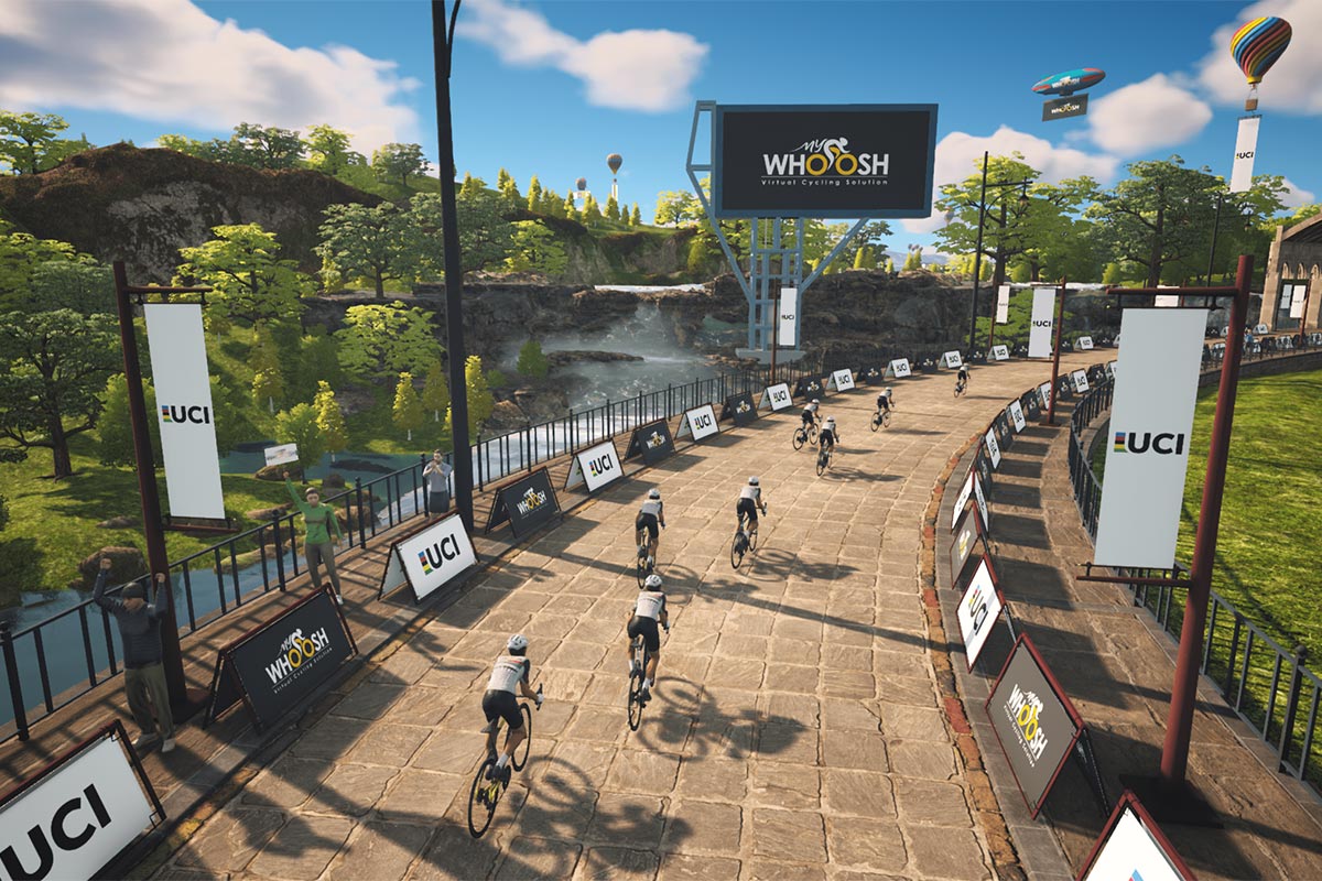 La UCI se despide de Zwift y anuncia un acuerdo con MyWhoosh para la organización del Campeonato del Mundo de Ciclismo Virtual