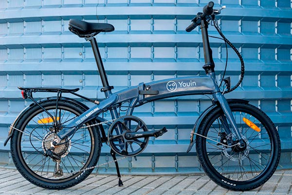 Youin Barcelona, comodidad y sostenibilidad se dan la mano en esta nueva bicicleta eléctrica urbana plegable