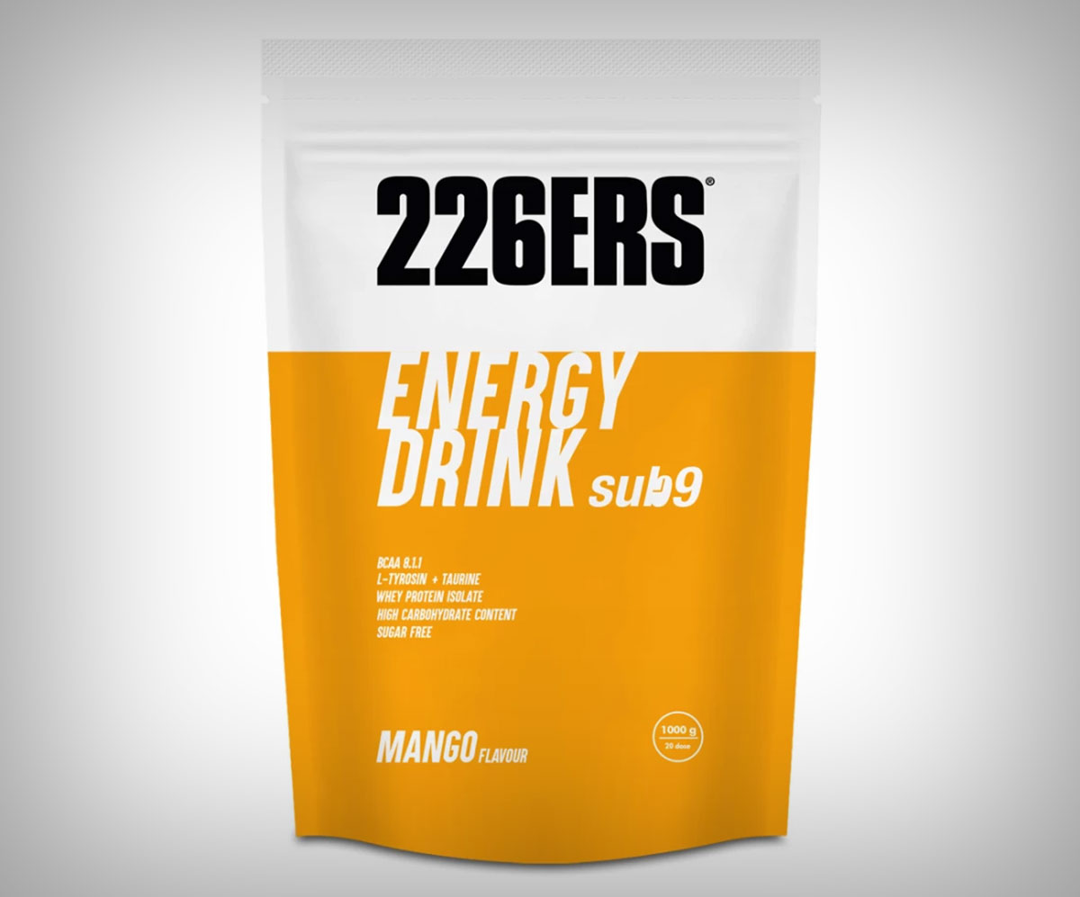 La bebida energética Sub9 Energy Drink de 226ERS estrena sabor a mango