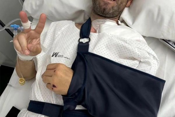 Alejandro Valverde, tras su operación de clavícula: "No ha sido la mejor forma de cambiar de año pero estoy en las mejores manos"