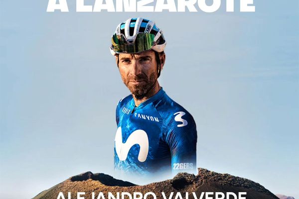 Alejandro Valverde, otro participante de lujo para la primera edición de la Vuelta Ciclista a Lanzarote