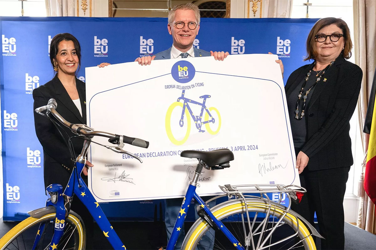 AMBE celebra la firma de la Declaración Europea Sobre el Uso de la Bicicleta por parte de la UE