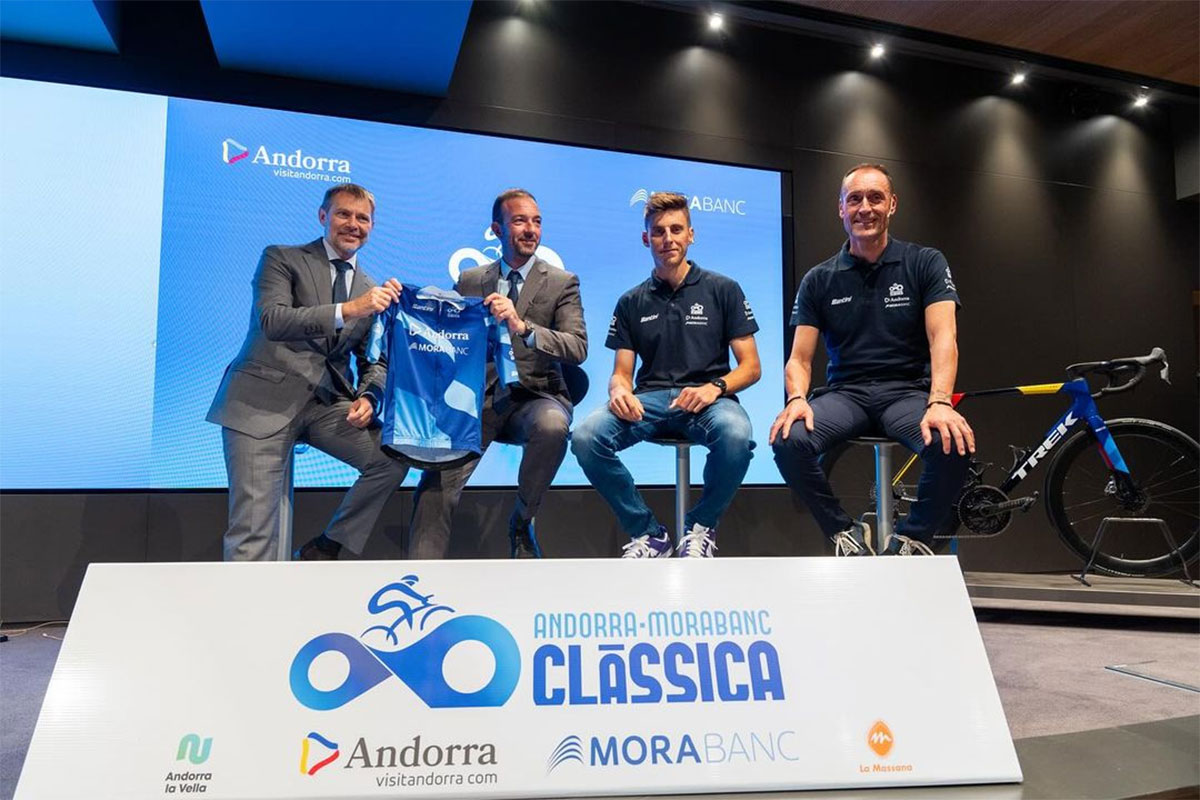 Presentada la Andorra MoraBanc Clàssica, la primera clásica ciclista profesional en Andorra