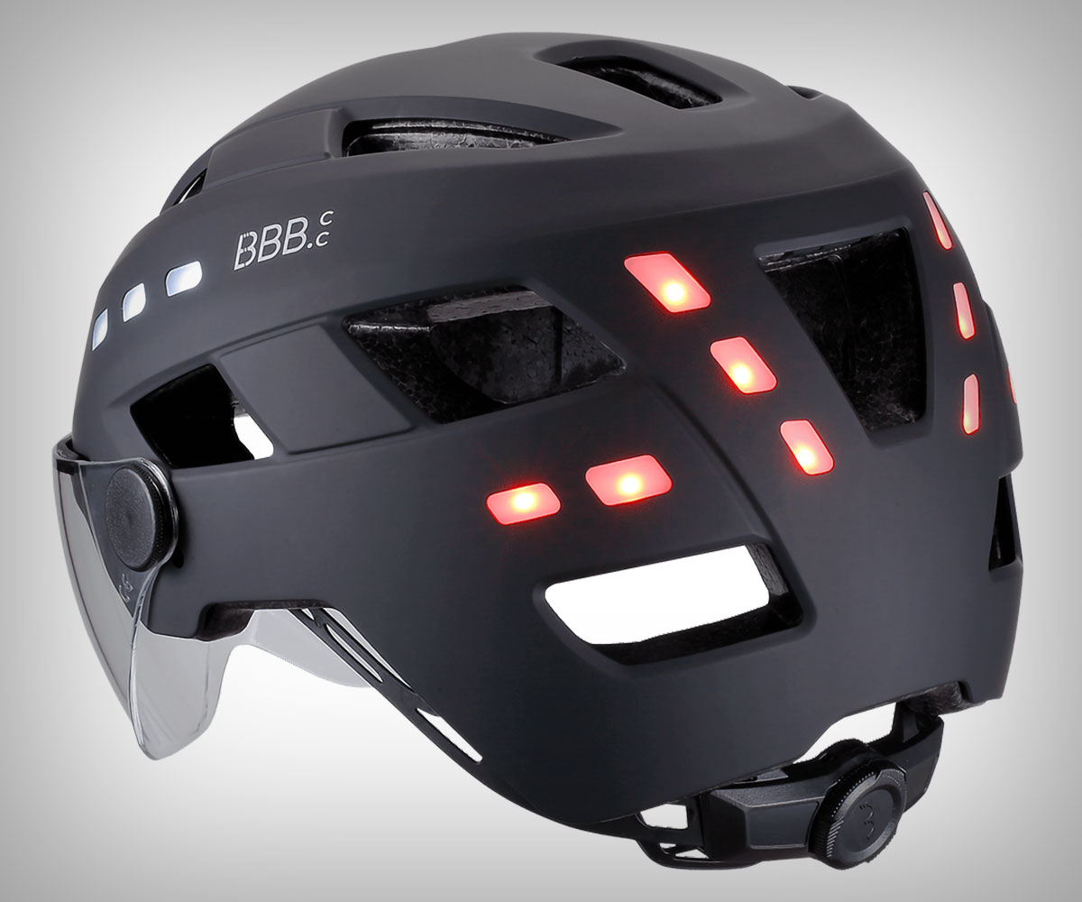 BBB District LED, un casco polivalente con 22 luces LED integradas y versiones con visera o pantalla