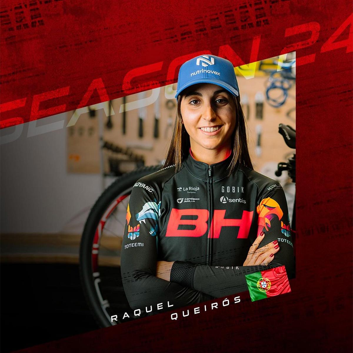 Raquel Queirós, la vigente campeona de Portugal de XCO, se une al BH Coloma Team