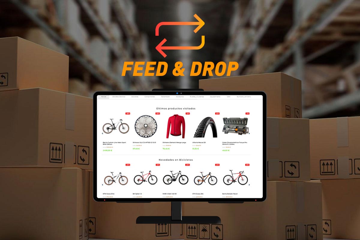 Bicimarket presenta el servicio 'Feed & Drop' destinado a facilitar la gestión online y logística de tiendas de ciclismo con ventas online