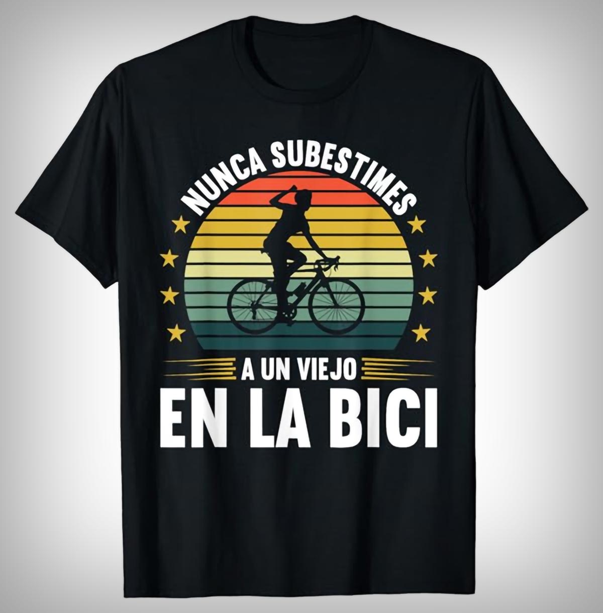 Diez camisetas de diseño divertido ideales para regalar a un ciclista