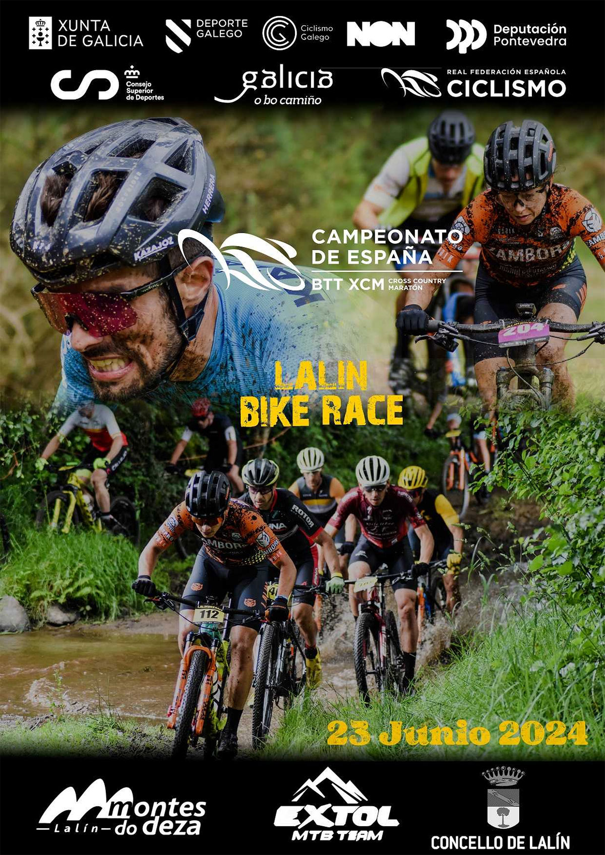 La Lalín Bike Race acoge el Campeonato de España de XC Maratón 2024