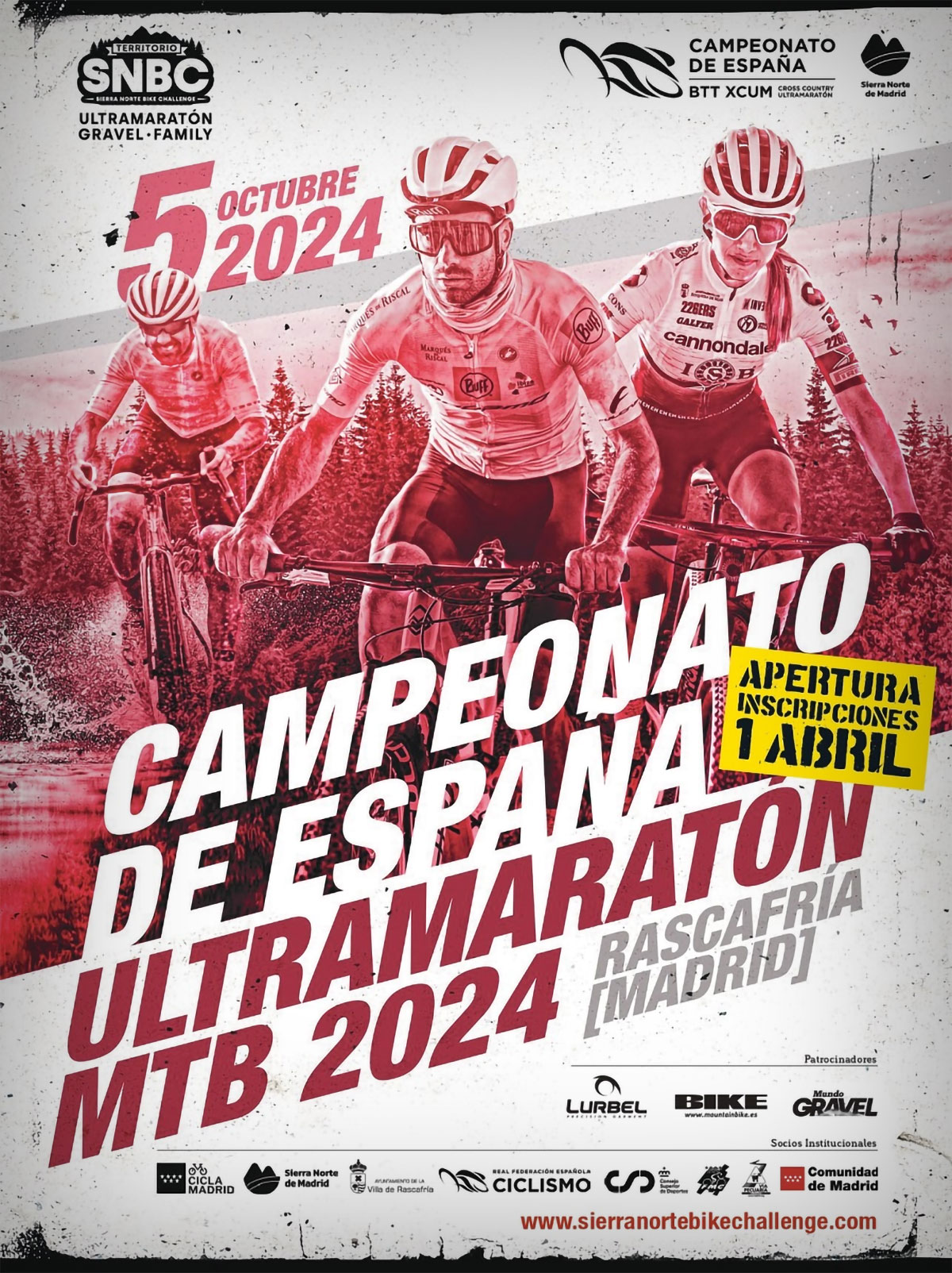 La décima edición de la Sierra Norte Bike Challenge acoge el Campeonato de España de XC Ultramaratón 2024