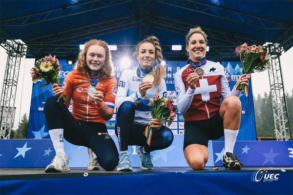 Campeonato de Europa de Short Track 2024: Pauline Ferrand-Prévot y Simon Andreassen dominan la categoría Élite