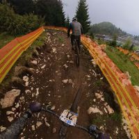 Campeonato de Europa de XCO 2024: el circuito de Cheile Gradistei desde la bicicleta de David List