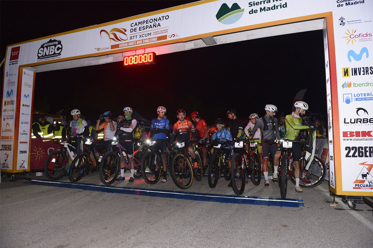 Herrero y Fernández conquistan el Campeonato de España de XC Ultramaratón en la Sierra Norte Bike Challenge