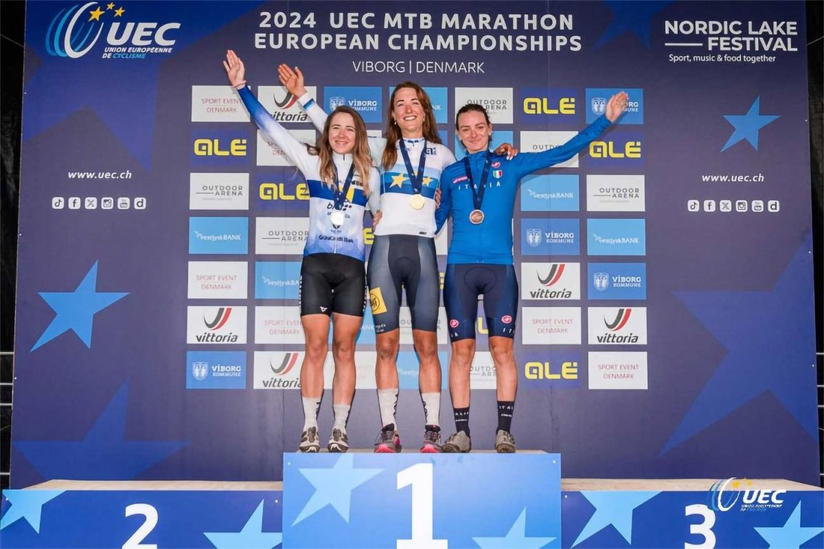 Rosa van Doorn y Lukas Baum se proclaman campeones de Europa de XCM de 2024