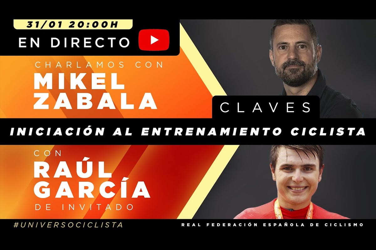Para verlo: claves de la iniciación al entrenamiento ciclista con Mikel Zabala y Raúl García