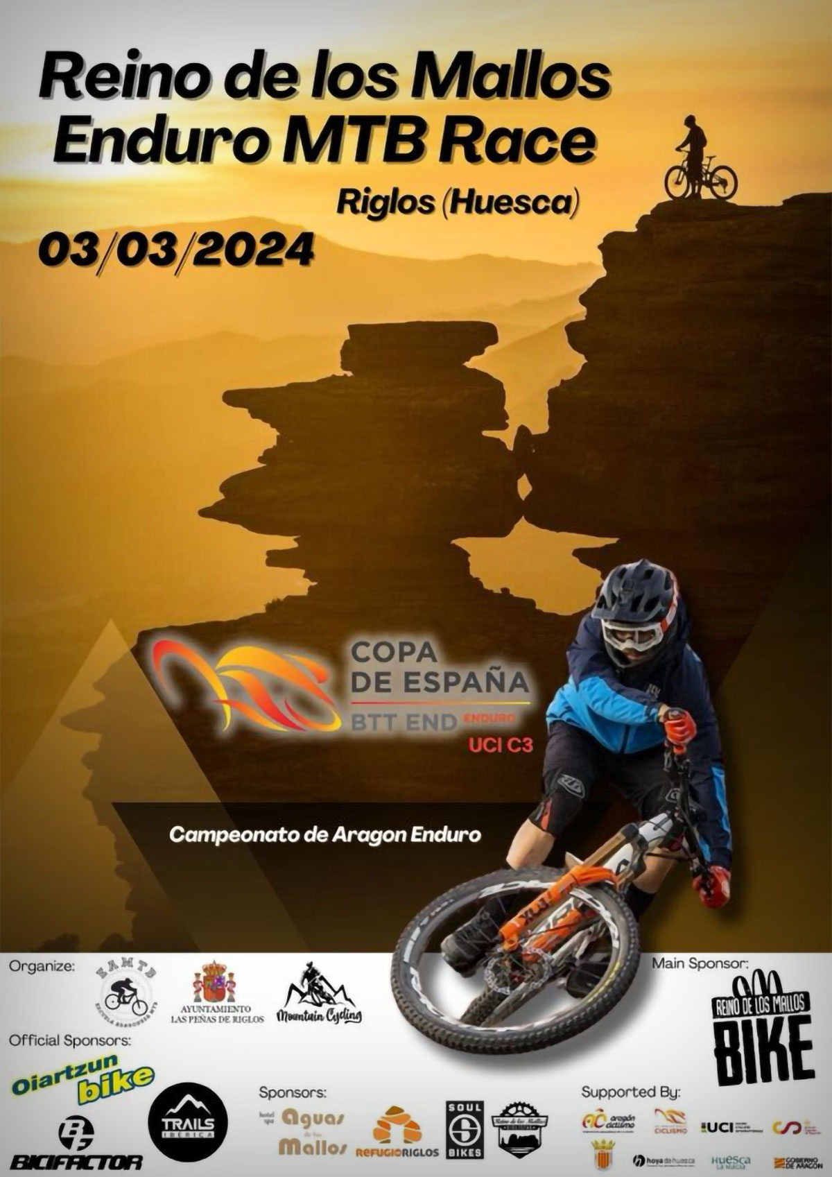 La Copa de España de Enduro arranca este fin de semana con la Reino de los Mallos Enduro Bike Race