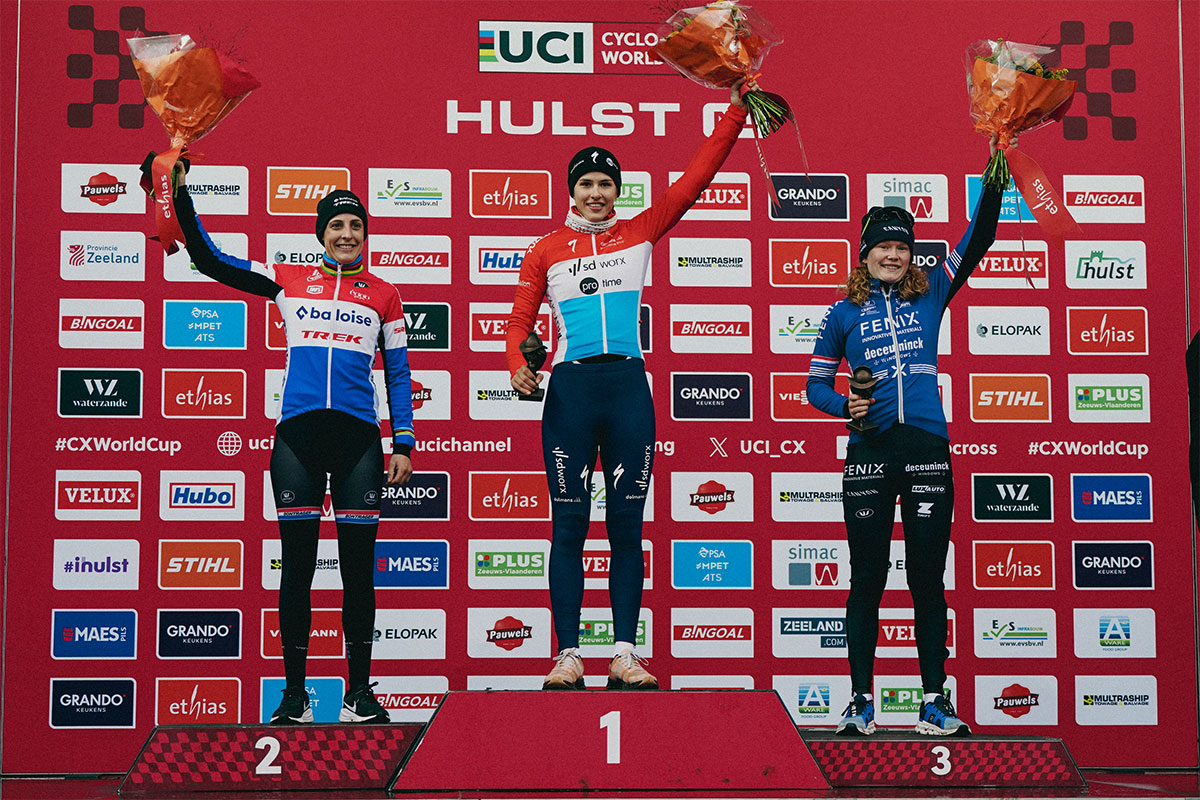 Copa del Mundo de Ciclocross 2024-25: clasificaciones completas de Hulst