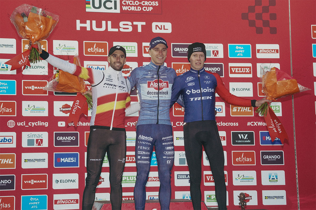 Copa del Mundo de Ciclocross 2024-25: clasificaciones completas de Hulst