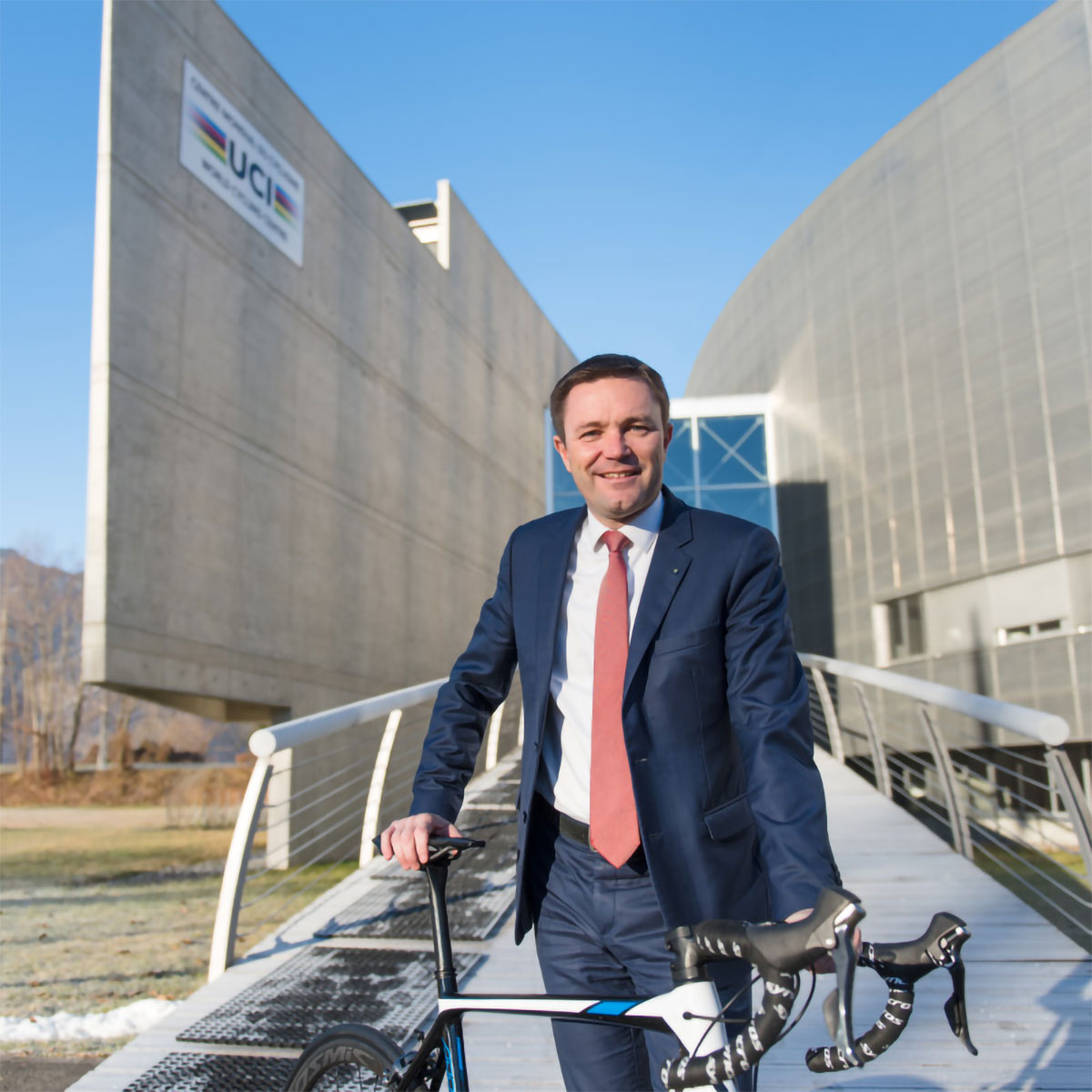 David Lappartient, presidente de la UCI, presenta su candidatura a la presidencia del COI en 2025