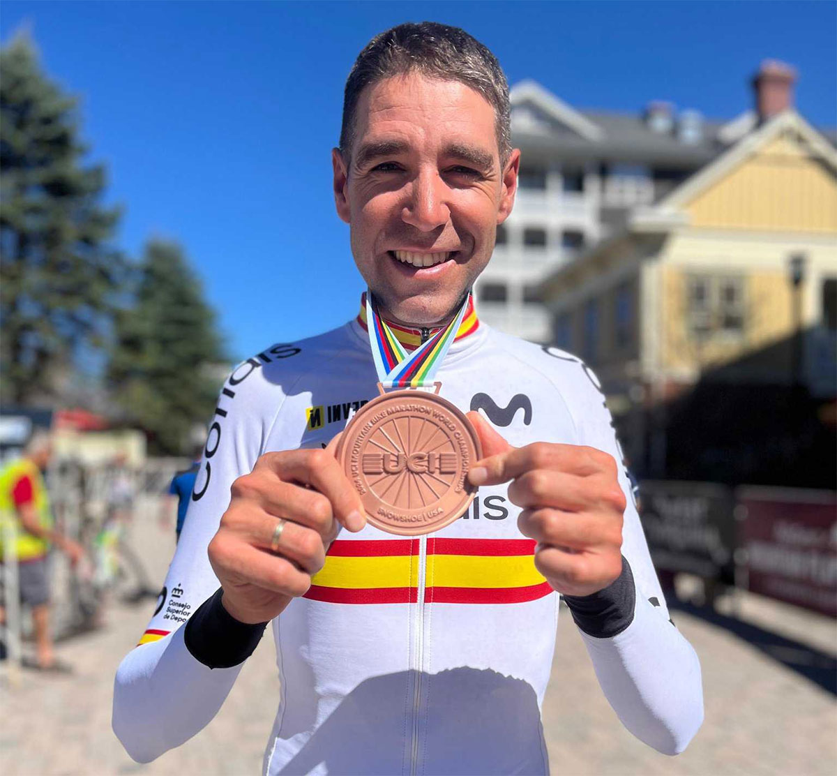 David Valero, tercero en el Mundial de XCM de Snowshoe: "Me deja un sabor amargo porque he visto la victoria cerca"