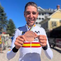 David Valero, tercero en el Mundial de XCM de Snowshoe: "Me deja un sabor amargo porque he visto la victoria cerca"
