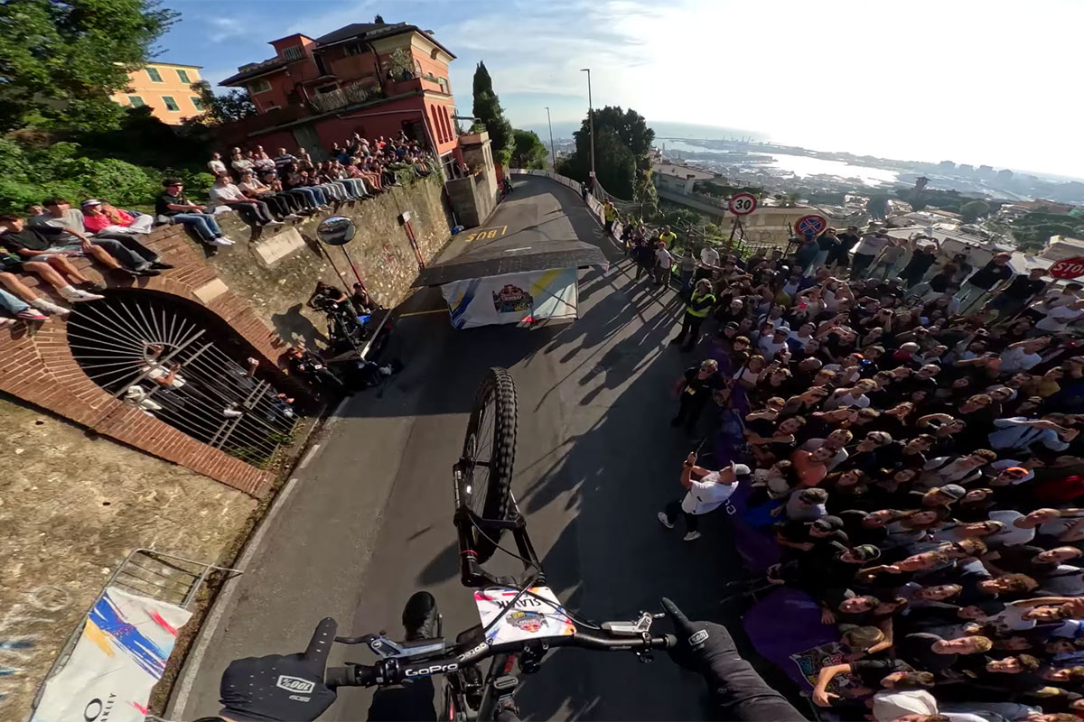 Para verlo: el descenso ganador de Tomas Slavik en el Red Bull Cerro Abajo de Génova