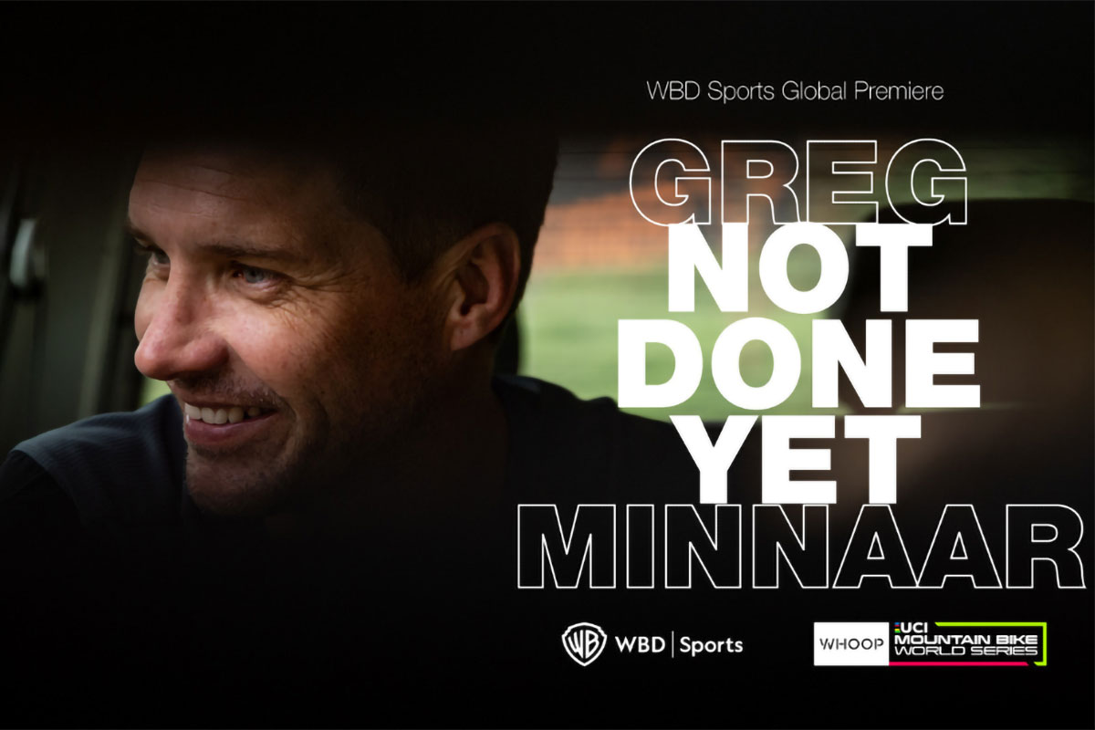 Greg Minnaar, a living legend of Downhill, debuts the documentary 'Not Done Yet' in Fort William