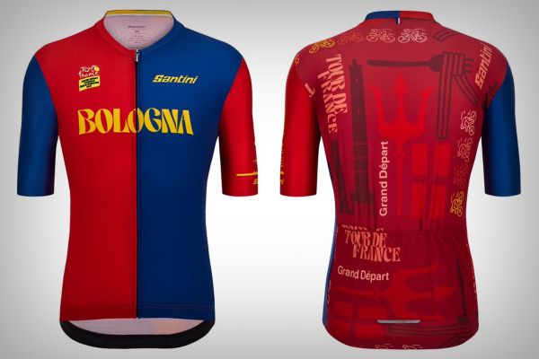 Santini presenta la equipación Bologna, inspirada en la ciudad que acogerá la segunda etapa del Tour de Francia 2024