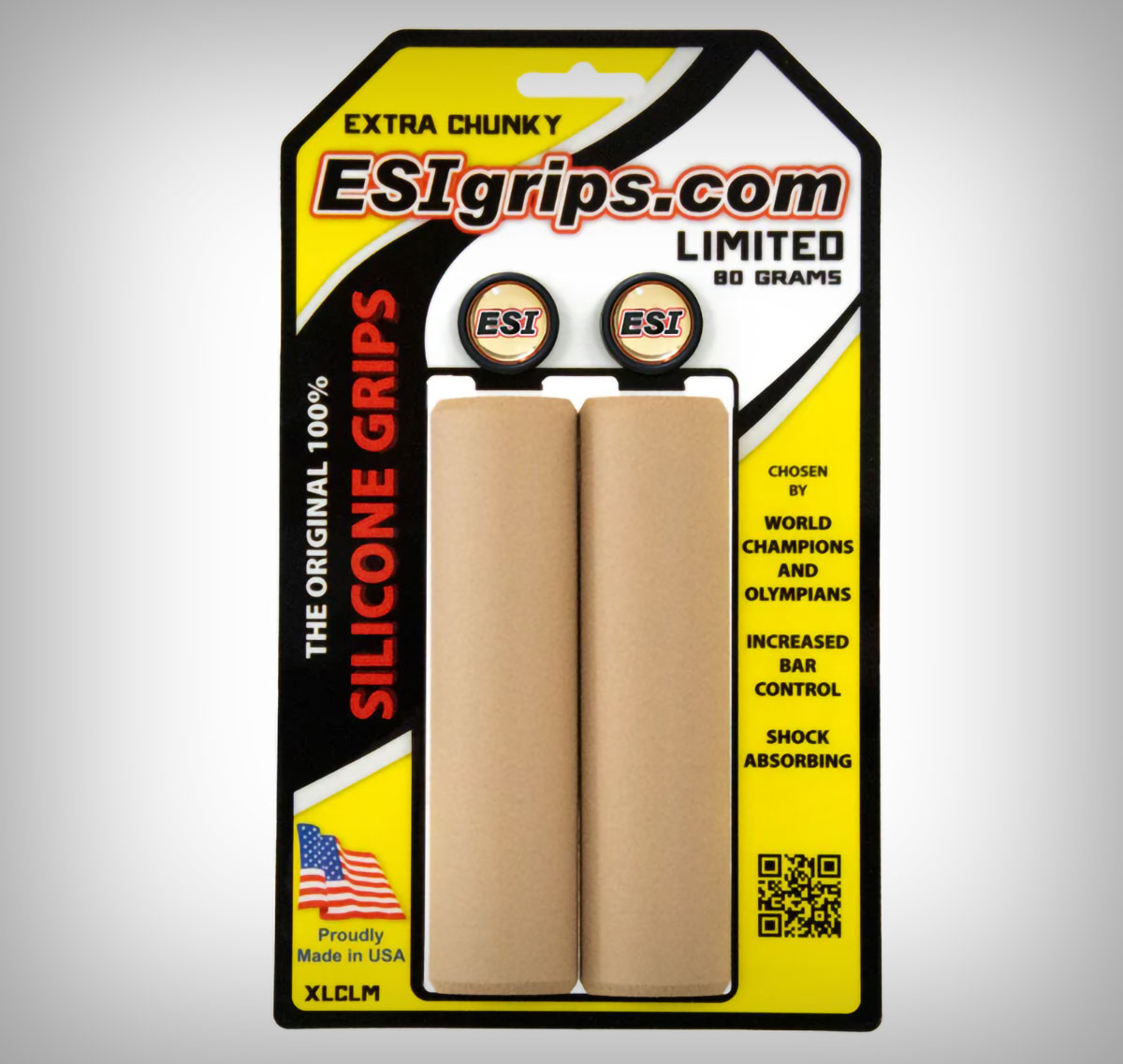 ESI Grips presenta una edición limitada en color 'Tan' para sus puños Racer's Edge, Chunky, Extra Chunky, FIT CR y FIT XC