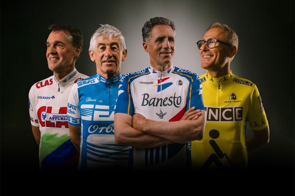 Etxeondo presenta una versión actualizada de los míticos maillots de los equipos SEAT Orbea, Clas, ONCE y Banesto