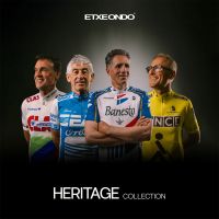 Etxeondo presenta una versión actualizada de los míticos maillots de los equipos SEAT Orbea, Clas, ONCE y Banesto