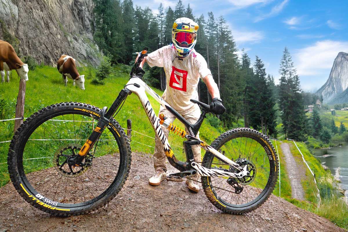 Un día con Fabio Wibmer en el Bike Park de Saalbach Hinterglemm