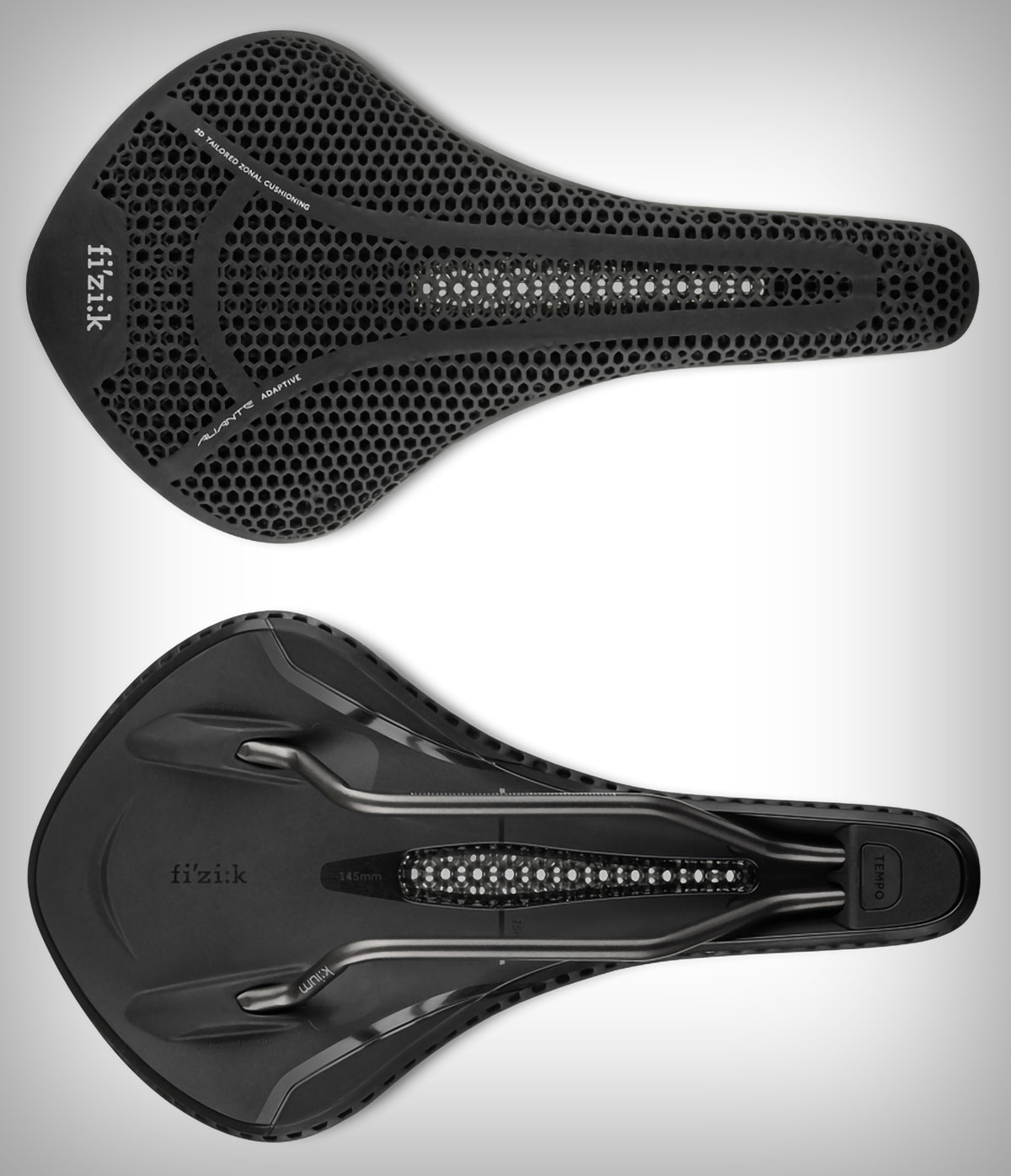 Fizik Tempo Aliante Adaptive, un sillín con acolchado impreso en 3D para priorizar la comodidad en las rutas más largas