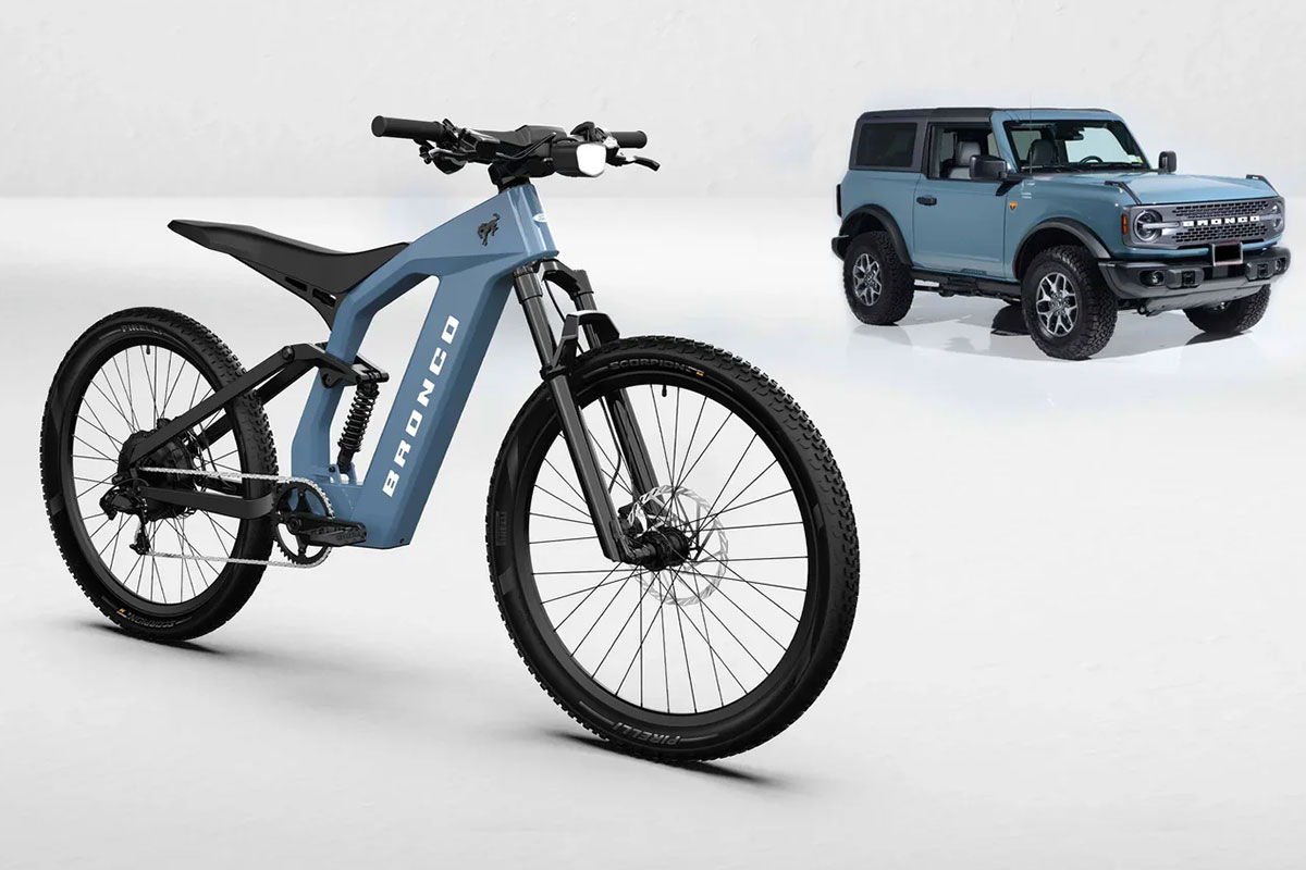 Ford irrumpe en el mercado de las bicicletas eléctricas con dos e-MTB inspiradas en los icónicos modelos Mustang y Bronco