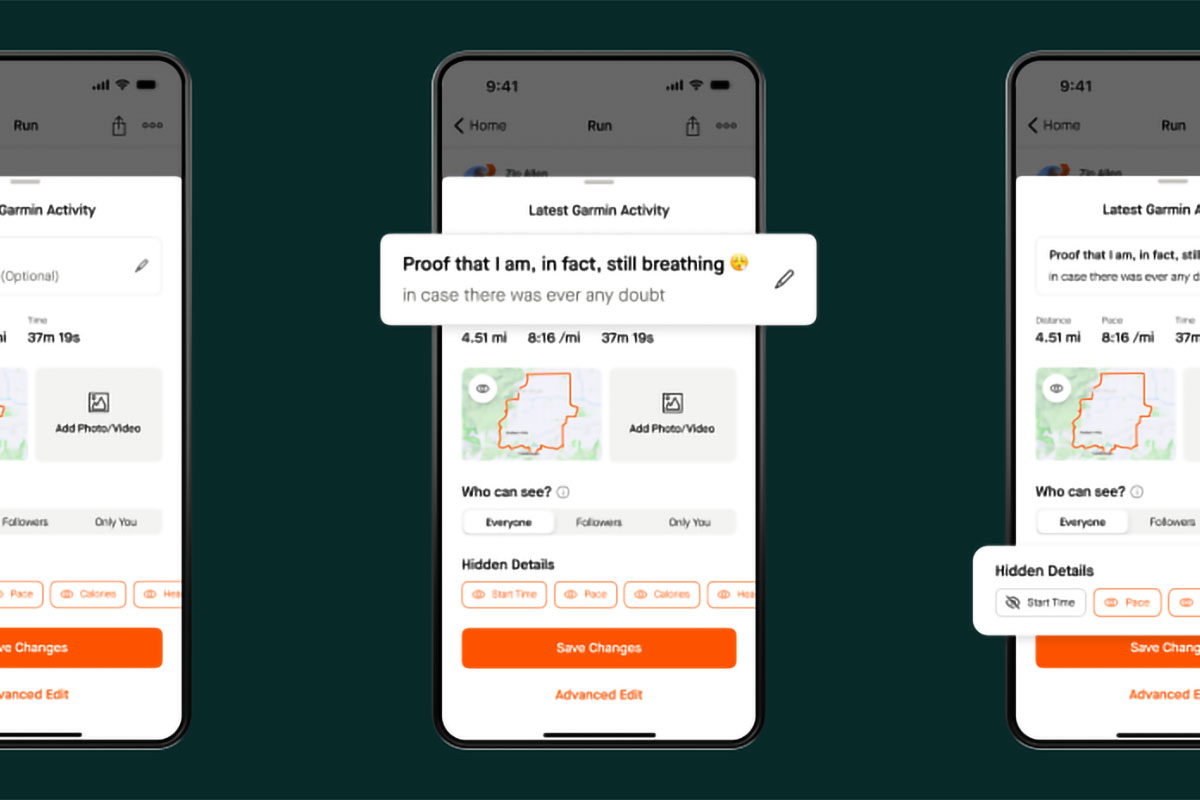 Quick Edit debuta en Strava para facilitar la edición y personalización de las actividades