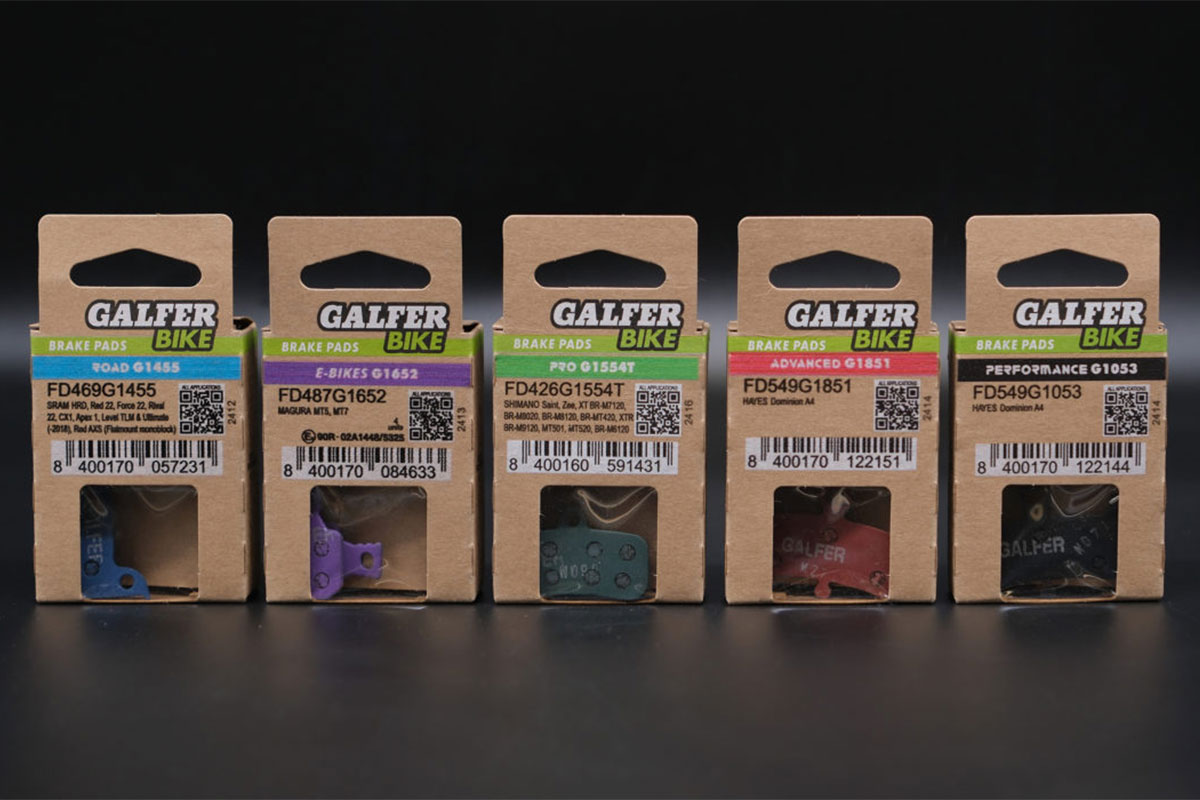 Galfer renueva el packaging de sus pastillas de freno, ahora 100% reciclable para cuidar el medio ambiente