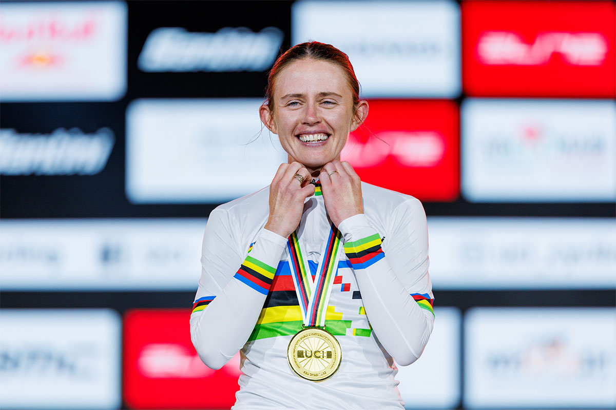 Jason Osborne y Mary Kate McCarthy se proclaman campeones del mundo de Ciclismo Virtual 2024 en Abu Dhabi