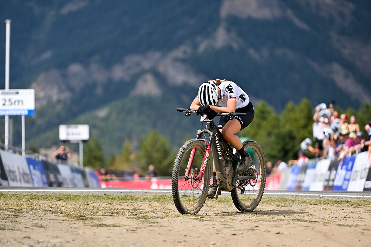 Campeonato del Mundo de E-MTB 2024: Jérome Gilloux y Sofia Wiedenroth se llevan el maillot arcoíris en Andorra