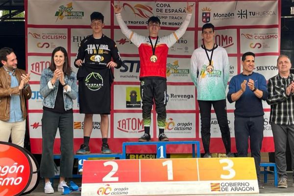 Marcos Lorenzo y Ruth Abad, los más rápidos en la primera prueba de la Copa de España de Pump Track 2024