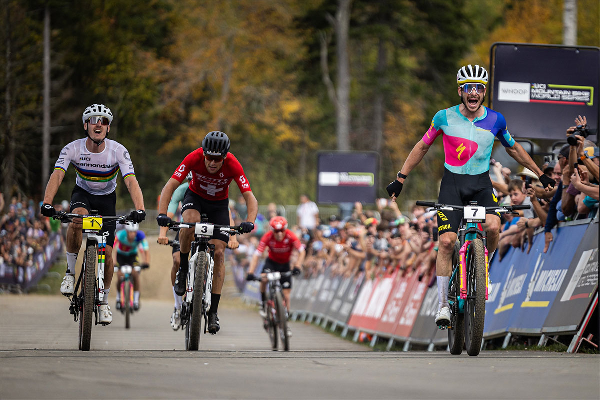 Victor Koretzky y Laura Stigger, los más rápidos en la Copa del Mundo de XCO celebrada en Lake Placid