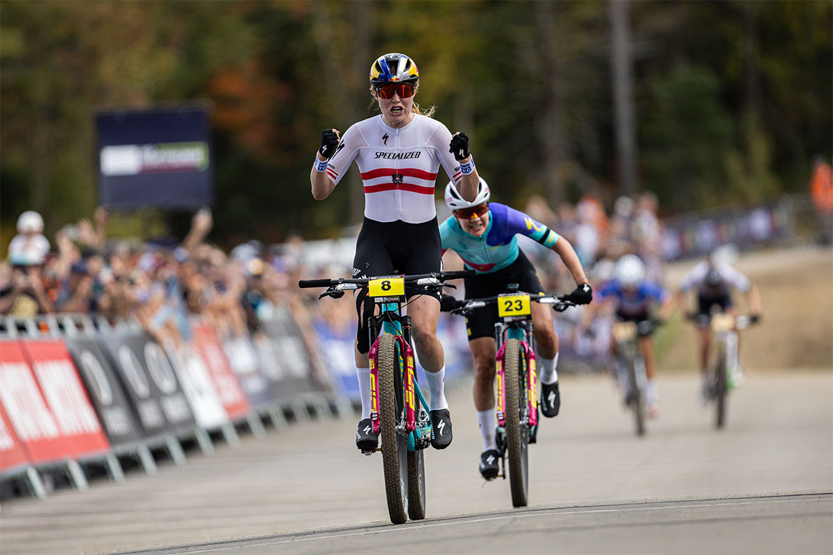 Victor Koretzky y Laura Stigger, los más rápidos en la Copa del Mundo de XCO celebrada en Lake Placid