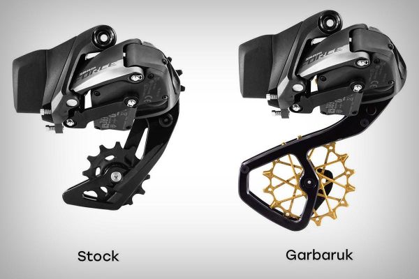 Garbaruk presenta una jaula de cambio para montar cassettes SRAM de MTB en bicis de carretera y gravel con SRAM AXS de 12 velocidades