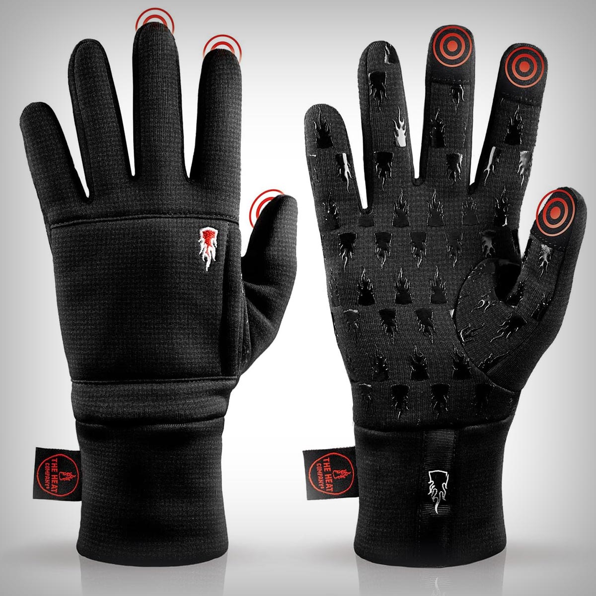 Adiós al frío con estos guantes con membrana Polartec Wind Pro resistente al agua y al viento y bolsillo integrado para calentadores