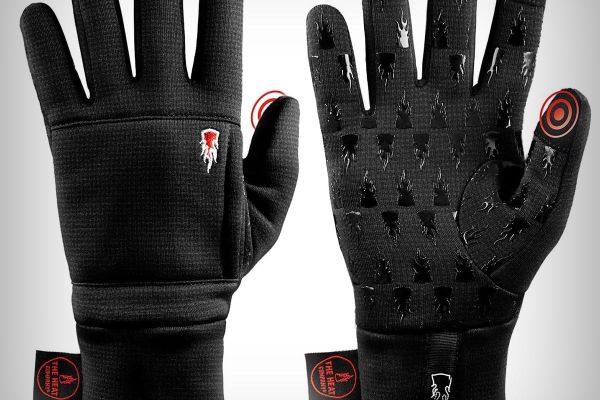 Adiós al frío con estos guantes con membrana Polartec Wind Pro resistente al agua y al viento y bolsillo integrado para calentadores