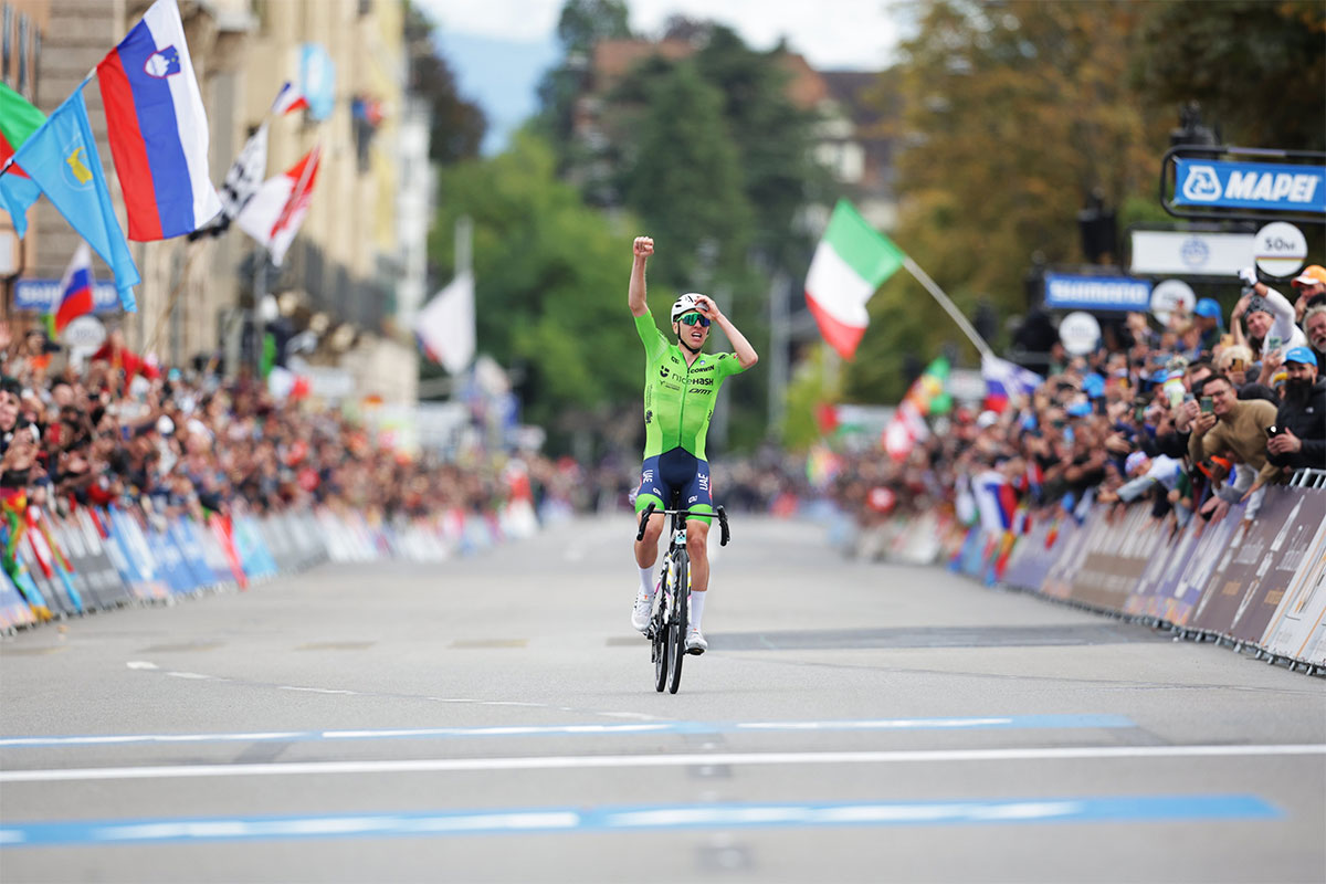 Lo mejor del Campeonato del Mundo de Carretera 2024 de Zúrich, en poco más de 6 minutos de vídeo