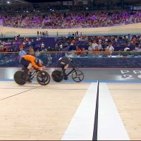 JJ.OO París 2024: los mejores momentos del Keirin femenino de ciclismo en pista