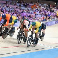 JJ.OO París 2024: los mejores momentos del Keirin masculino de ciclismo en pista