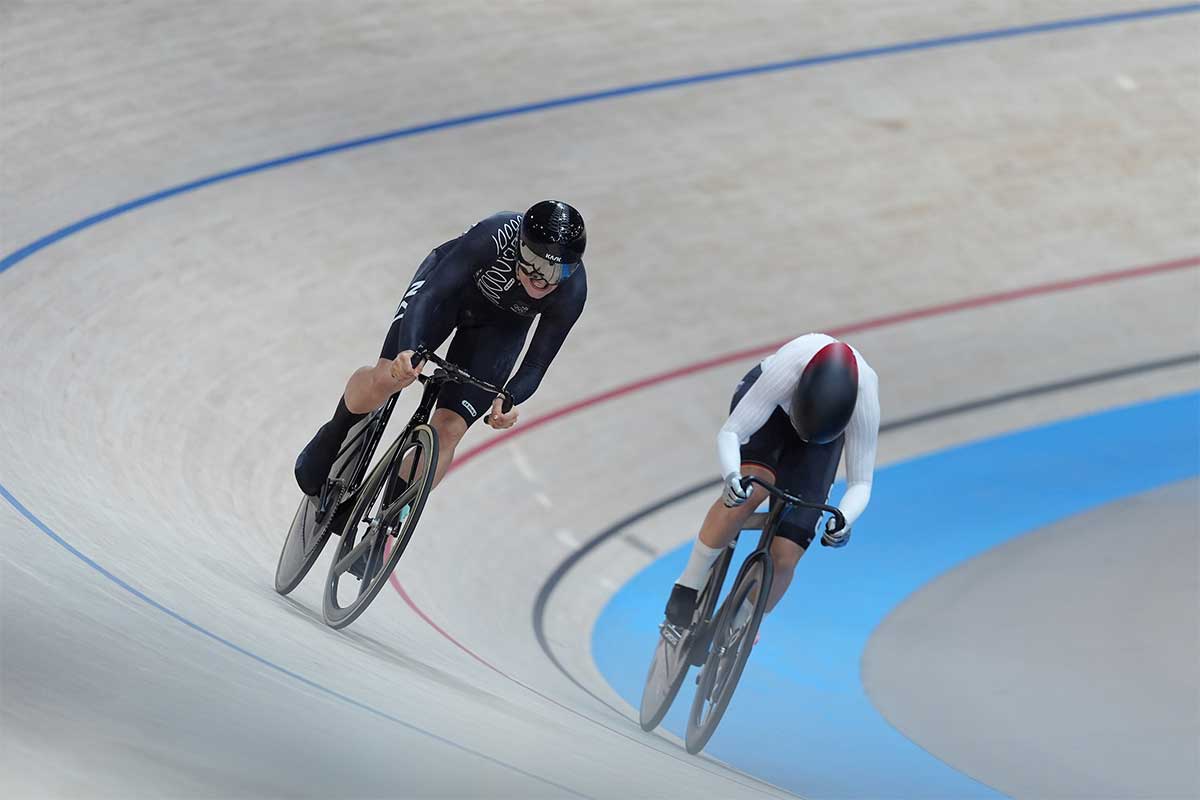 JJ.OO París 2024: los mejores momentos de la prueba de velocidad femenina de ciclismo en pista